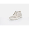 Basket montante Kok and Koon blanches en cuir